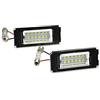 AUTO-STYLE AUTOSTYLE Set di luci targa a LED su misura compatibile con Mini One/Cooper/S/Cabrio/Coupe/Roadster R56/R57/R58/R59 2006-2014, nero