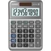 CASIO Calcolatrice da tavolo MS-100FM - 10 cifre - big display - grigio - Casio (unità vendita 1 pz.)