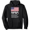 NASA USA Felpa con Cappuccio