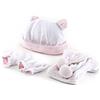 Duffi Baby 1319-06 - Set regalo invernale stampato, 3 pezzi