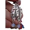 Generic ★ MOONSTONE OPAL ETHNO BOHO PIUMA ORECCHINI ★ Gioielli delicati, leggeri orecchini boho