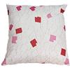 Duffi Home Federa Cuscino, Rosso, 60 x 60 cm