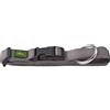 HUNTER Collare Vario Plus, M/20grigio, Nylon, con antistrappo