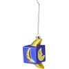 Alessi Mooncube GJ02 8 - Decorazione Natalizia di Design Vintage, Raffigurante una Luna, in Vetro Soffiato Decorato a Mano, Multicolore