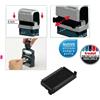 TRODAT Blister da 3 tamponi 6/4911 nero Trodat