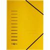 PAGNA Cartellina giallo con elastico in cartoncino A4 PAGNA