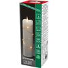 Konstsmide Candele a batteria senza fiamma sottili / 3D Living Light/funzionamento a batteria tremolante fiamma mobile/vera cera d'avorio/micro luci fatate, funzione timer 4 o 8 ore, 17,8 x 5 cm