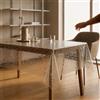 Home Direct Tovaglia da Tavola in PVC, Trasparente, plastificata, Proteggi tavolo, Rettangolare 140 x 240cm