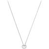 amor Collana con Ciondolo Collana da Donna in Argento 925, con zirconi sintetici, 42 cm, Argento, cuore, Fornita in confezione regalo per gioielli