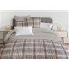 HOME LINGE PASSION Home Passion | Copripiumino - 3 Pezzi | 100% Cotone - 57 Fili | 2 Persone - 240x260 cm |Greenwich