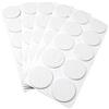 Adsamm® / 50 x feltrini autoadesivi/Bianco/ø 45 mm/Rotondo/piedini per mobili in feltro da 3.5 mm di spessore/pad protettivi per arredi
