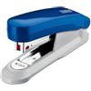 Novus E 15 - Cucitrice da scrivania, per 15 fogli, 37 mm, colore: Blu/grigio