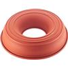 silikomart | SFT205 Stampo in Silicone Rotondo CIAMBELLONE, Antiaderente, Confezione da 1 Stampo per Dolci con Safe Ring, Ø 240 h 55 mm, Volume 1,5 l, Made in Italy