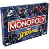 Hasbro Gaming HASBRO Gioco da tavolo Monopoly Spiderman - Gioca nei panni di un eroe aracnide - Divertente gioco per bambini dagli 8 anni [spagnolo]
