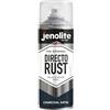 JENOLITE Directorust Vernice Satinata | GRIGIO ANTRACITE | Vernice spray multisuperficie | Per l'uso su aperture in legno, metallo, plaspa, ceramiche e arrugginite | 400 ml (RAL 7016)