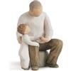 Willow Tree Nonno Resina, Design di Susan Lordi, 14 cm