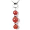 Handmade Collana da donna in acciaio inox con pendente in pietre naturali dallo stile raffinato e senza tempo
