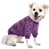 HuaLiSiJi Maglione Cane Maglioncino Chihuahua Maglioncino Bulldog Francese Vestiti Bassotto,Con Una Texture Morbida, Elastico Facile da Indossare e Colori Vivaci (L, Viola)