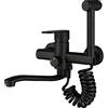 SJQKA-Rubinetto girevole a 360° in rame con doccetta per cucina (20CM)