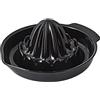 BranQ Home Essential Spremiagrumi in Tritan, senza BPA, nero, dimensioni: 13 x 14,5 x 7 cm