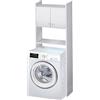 Armadio in alluminio per lavatrice e asciugatrice a Roma Casilino (A022) –  ALFA
