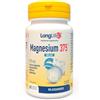 LongLife Magnesium 375® Relax | Ciclo del sonno e rilassamento | 5 sali di magnesio ad alta biodisponibilità | Melatonina ed estratti di passiflora e melissa | 60 tabs | Senza glutine e doping free