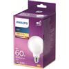 Philips Lighting Philips LED Lampadina Globo, 60 W, E27, Luce Bianca Calda, Non Dimmerabile