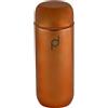 Drink Pod Borraccia riutilizzabile a capsula con corpo in acciaio inox a parete sottovuoto, finitura in rame metallizzato, 200 ml