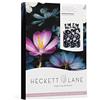 Heckett Lane Amelia - Copripiumino, 260 x 220 cm, colore: Viola imperiale