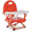 Chicco Pocket Snack Rialzo Sedia per Bambini 6 Mesi-3 Anni (15 kg), Seggiolino Pappa Alzasedia da Tavolo Portatile e Regolabile, Seggiolone Chiusura Compatta, Vassoio Rimovibile, Rosso