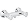 Grohe 26330001 Batteria Esterna per Doccia, Cromo