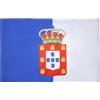 AZ FLAG BANDIERA REGNO DEL PORTOGALLO 1139-1910 90x60cm - BANDIERA REALE PORTUGHESE 60 x 90 cm foro per asta - AZ FLAG