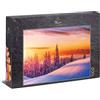 Ulmer Puzzleschmiede - Puzzle mattina d'inverno - Classico puzzle da 1000 pezzi - paesaggio invernale nel mattino - un gioco con luce e ombre per ambiziosi puzzle della natura