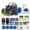 OSOYOO Omni-directinal Mecanum Wheel Robotic Car Kit for Arduino Raspberry Pi STEM Remote Controlled Educational Mechanical DIY Coding for Teens Adult