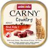 animonda Carny Country Adult 64 x 100 g Umido per gatto - Manzo, Anatra + Renna