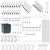 Faankiton 113 Ganci Assortimento Pezzi Pannello Forato, 16 Tipi Diversi