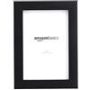 Amazon Basics Cornice per foto -10 x 15 cm, Rettangolare, 18 x 13 cm, Nero, Confezione da 2