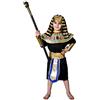 SEA HARE Costume da Faraone Egiziano da Ragazzo (S:4-6 Anni)