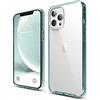 elago Ibrido Clear Custodia Cover Compatibile con iPhone 12 PRO Max Case (6.7), Anti-Ingiallimento Hard PC Retro, Paraurti Flessibile Cover Antiurto (Verde Menta)