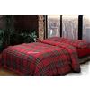 Caleffi Tuttoperlacasashop Daunex parure Copripiumino Letto Matrimoniale Tartan Sacco Copripiumino cm 255x200 2 federe cm 50x80