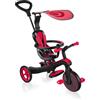GLOBBER AUTHENTIC SPORT Triciclo Globber Explorer Trike 4 in 1,rosso