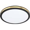 Eglo PESCAITO Lampada da Soffitto, Nero