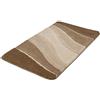 Kleine Wolke Meusch Ocean 2322271549 - Tappetino da Bagno, 80 x 150 cm, Colore: Tortora