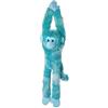 Wild Republic Hanging Monkey Vibes Blu, Scimmietta Di Peluche, 56 cm, Regalo Di Compleanno, Scimmia Di Peluche, Imbottitura Realizzata Partendo Da Bottiglie Riciclate