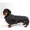 Fashion Dog Cappottino per cani specifico per bassotto - Nero - 43