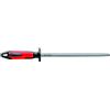 F. DICK Dick - Affilacoltelli standard in rosso/nero (forma di trazione/lunghezza: rotonda/25 cm)