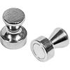 Connex Power Magnet, Metallo, Cromato, 0.09 x 0.09 x 0.03 cm, 2 unità