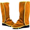 Telituny Copriscarpe Ignifughi, 1 Paio Coperture Protettive Per Scarpe Per Saldatura, Coperture Protettive Per Saldatura In Pelle Per Saldatura, Costruzione, Riparazione Auto