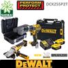 DeWALT DCK255P2T kit utensili BRUSHLESS XR 18V DCD796 DCG405FN con valigia TSTAK