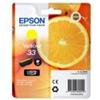 Epson Cartuccia inkjet Arance T33 Epson giallo C13T33444012